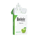 Сигареты Manchester Green Apple Superslims