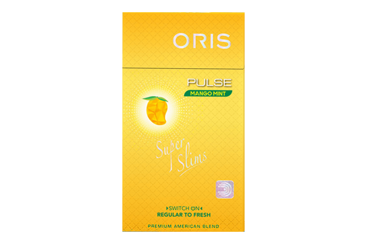 Сигареты Oris Pulse Mango Mint Super Slims Сигареты Oris Pulse Mango Mint Super Slims