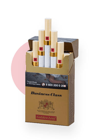 Сигареты Business Class Golden Leaf King Size Сигареты Business Class Golden Leaf King Size