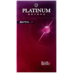 Сигареты Platinum Seven Super Slims Blueberry Switch On