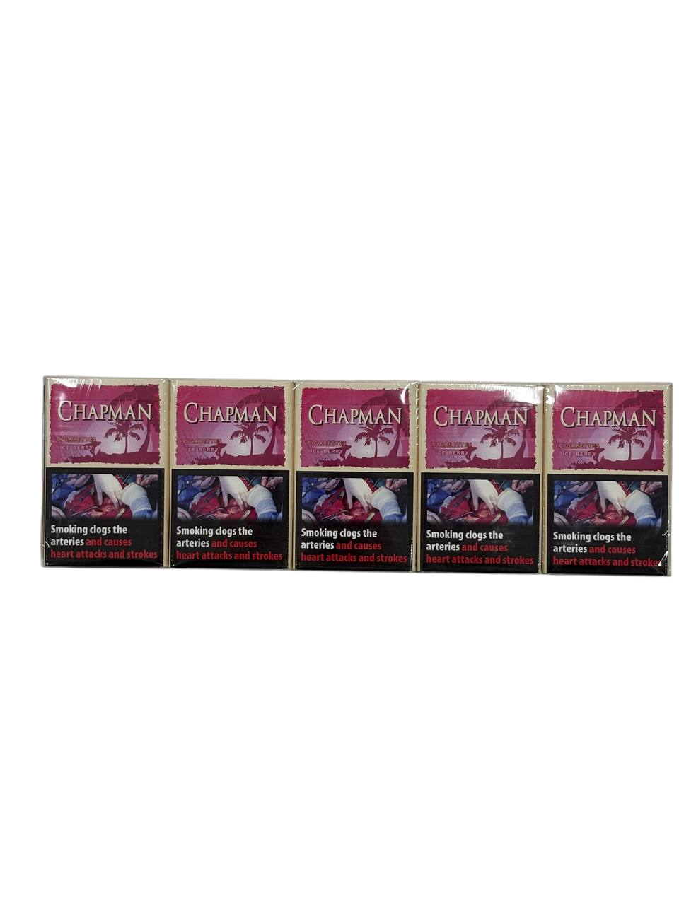 Chapman King Size Ice Berry Сигареты Chapman King Size Ice Berry (Чапман Кинг Сайз Айс Берри) Германия Duty Free — изображение 1