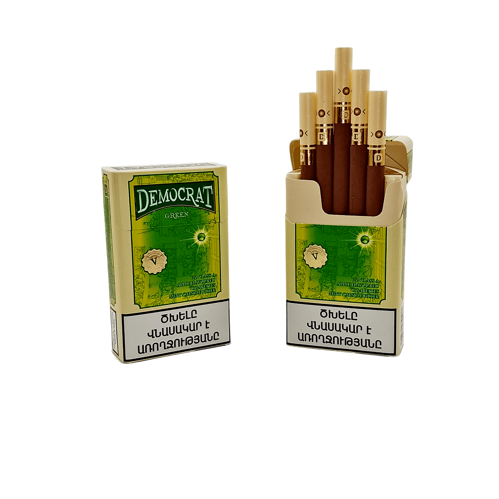 Democrat King Size Green Capsule Democrat King Size Green Capsule