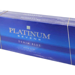 Platinum Seven Super Slim Denim Blue